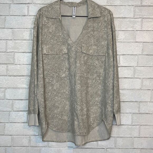 Athleta Zuma Printed Top L - Picture 1 of 6